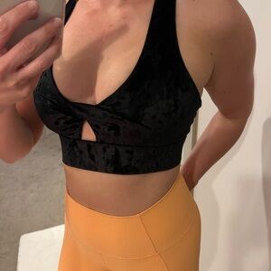 Black Velvet Women's Bralette